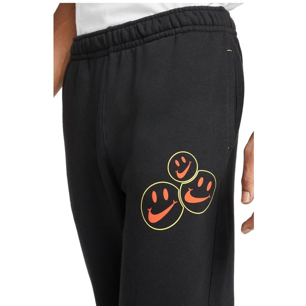 Nike Sportswear Club Fleece Smiley BB Joggers Size M Mens - Picture 4 of 11